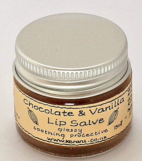 Chocolate and Vanilla Natural Lipsalve