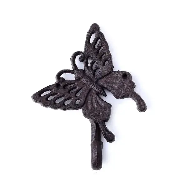 Butterfly - Cast Iron Decorative Hook
