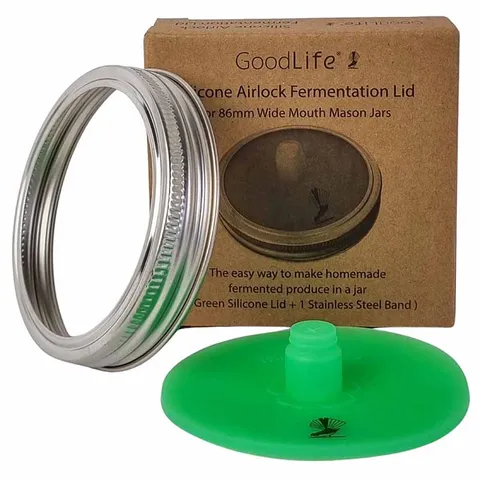 Fermentation Lid in box with SS Band