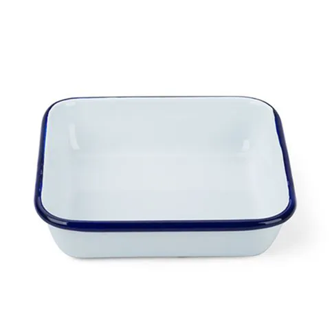 Falcon Enamelware Square Dish 12cm