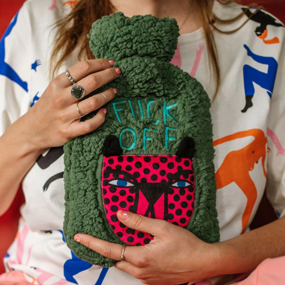 Hot Water Bottle - F*ck Off - by Studio Soph