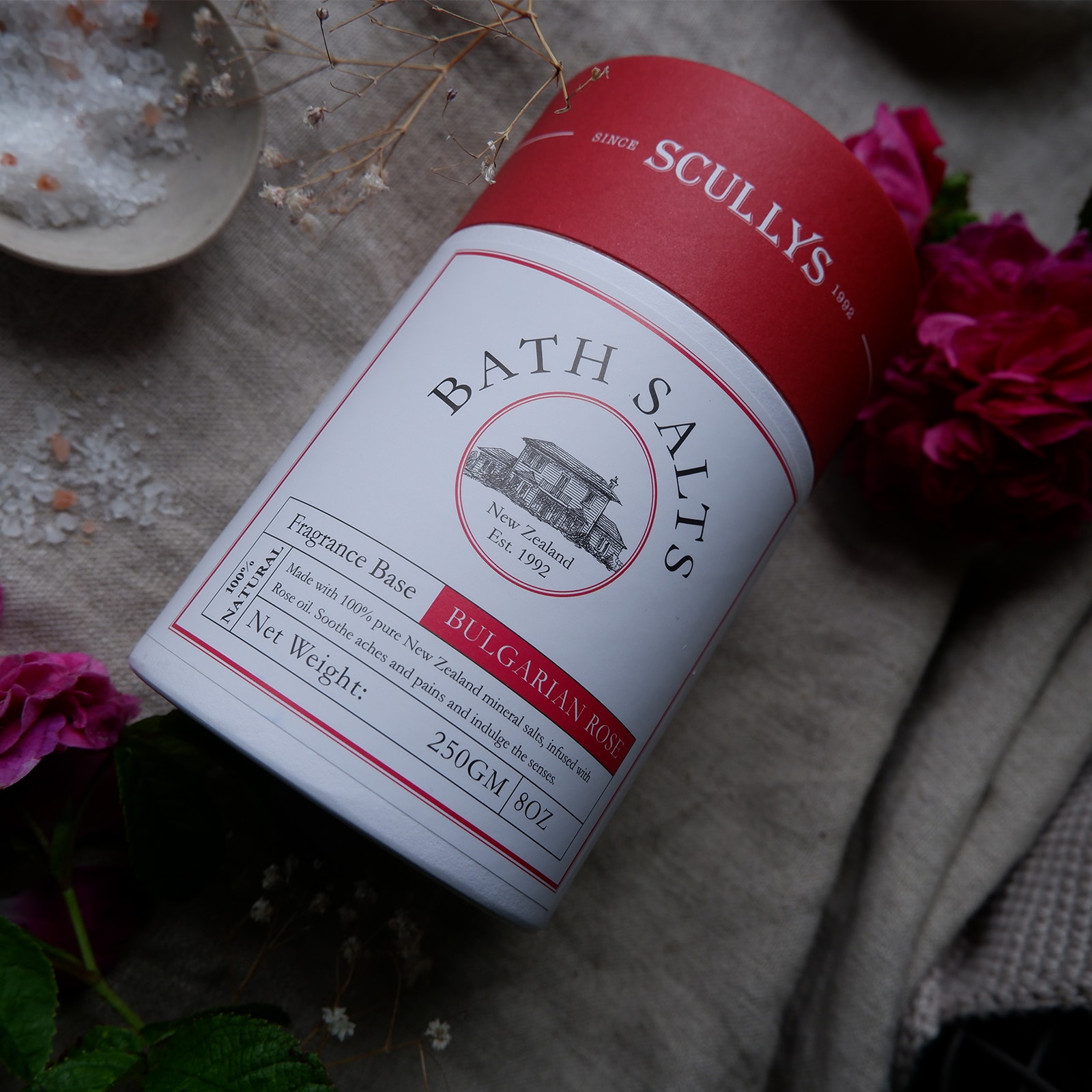 Scullys Bath Salts - Bulgarian Rose