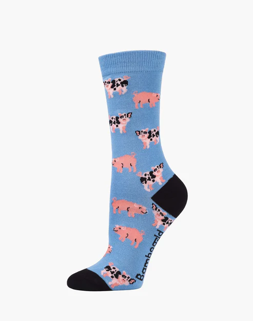 Bamboozld Miss Oink Bamboo Socks W2-8