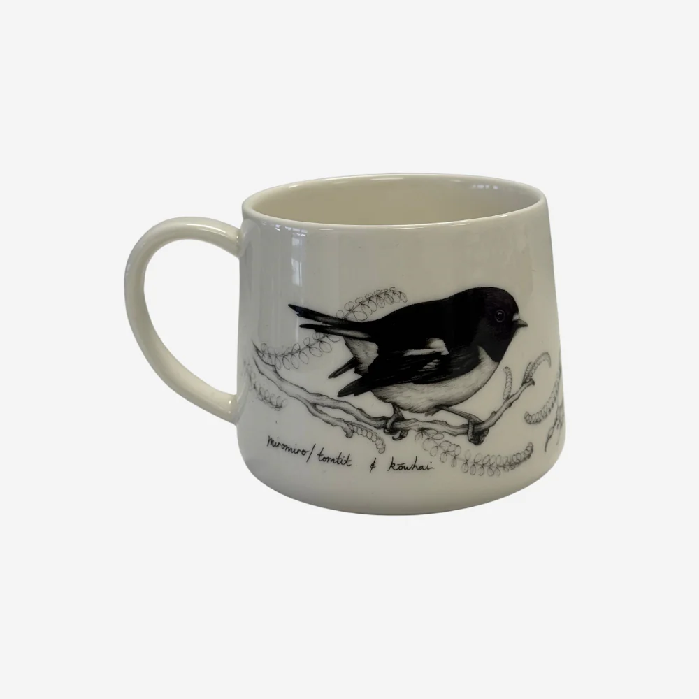 Cup - So This is Love - Miromiro / Tomtit - Katy Hayward Art