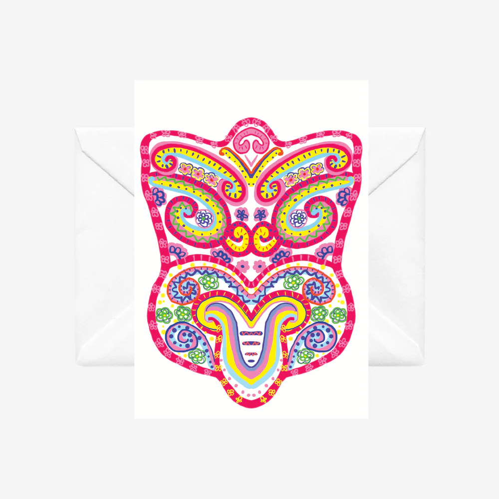 Card - Pink Wheku - Lissy & Rudi