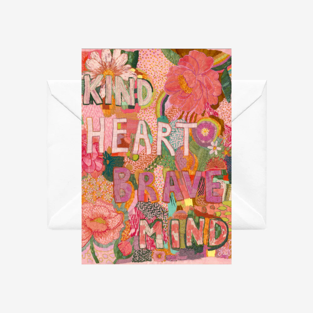 Card - Kind Heart - Fleur Woods
