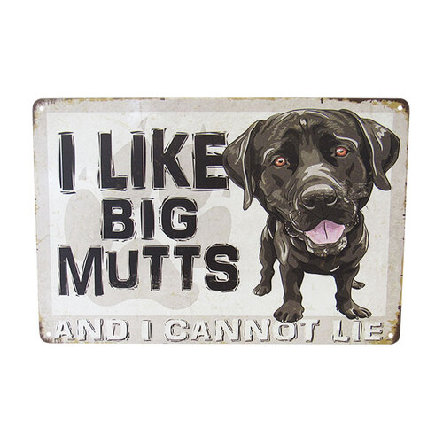 Art Tin - I Like Big Mutts