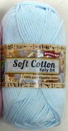 Countrywide Yarns Soft Cotton - DK/8Ply - Egyptian Cotton