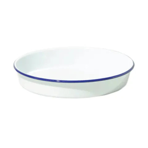 Falcon Enamelware Deep Pan / Tray - 30cm