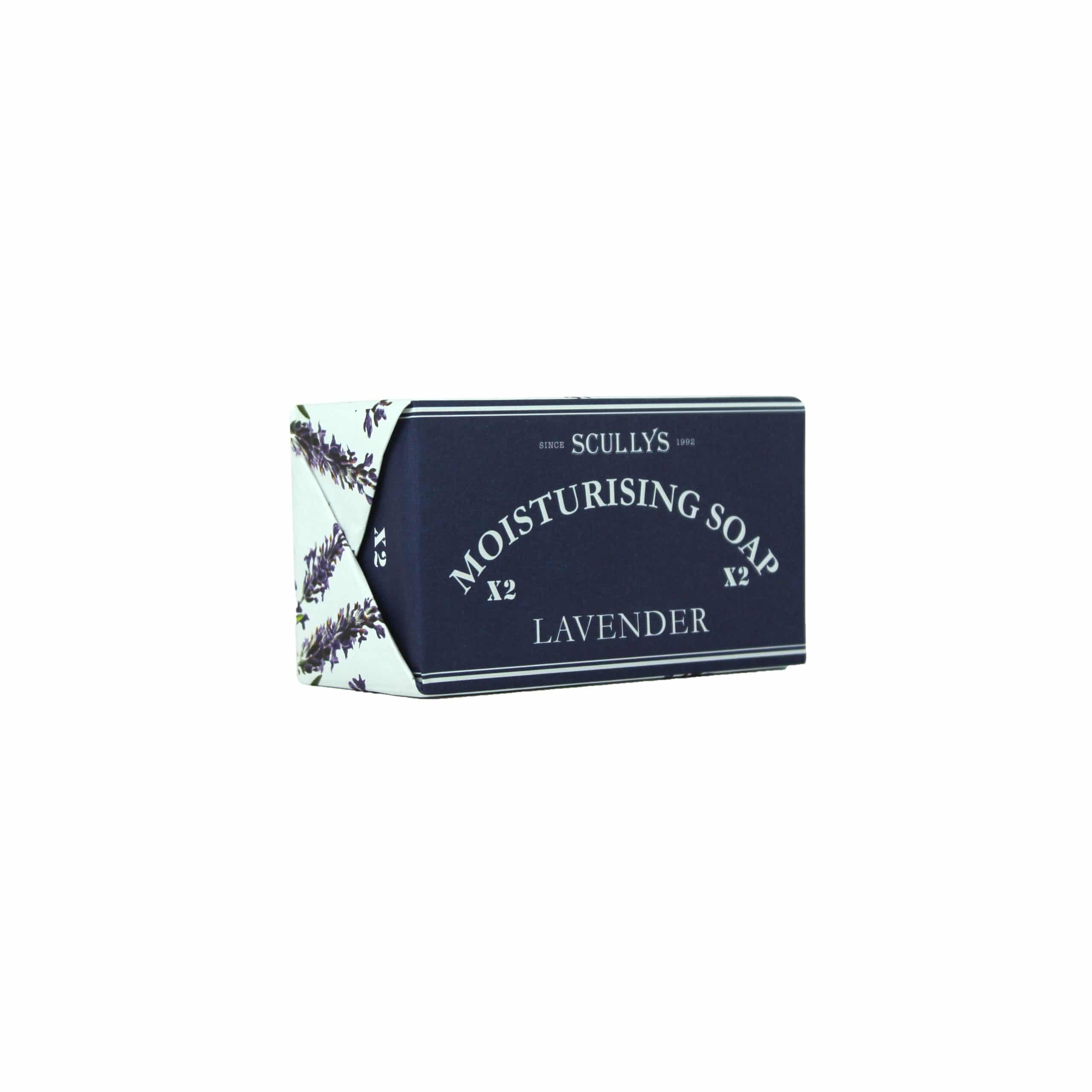 Scullys Lavender Moisturising Soap 150g - twin pack