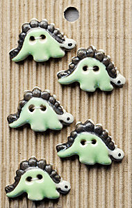 Dinosaur Buttons - L126