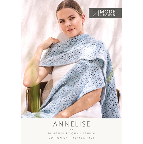 Annelise Wrap - Crochet Pattern - Mode at Rowan