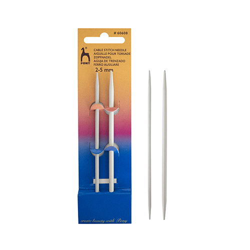 Pony Cable Needle - Straight - Small