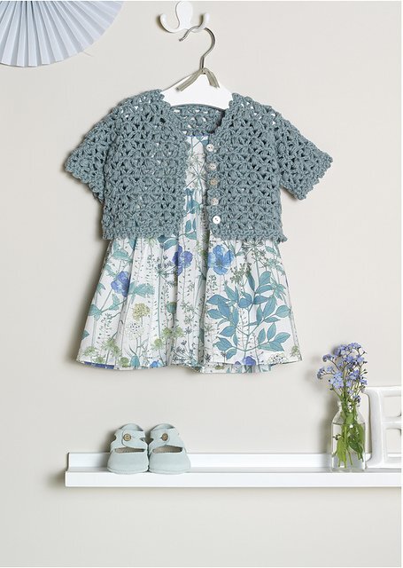 Crumpet - Little Cardigan - Crochet Pattern - by Erika Knight