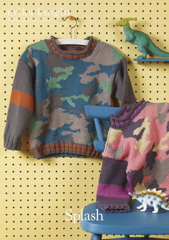 Splash - Kids Jumper - by Erika Knight - Knitting Pattern