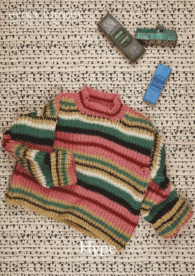 Hype - Childs Jersey - by Erika Knight - Knitting Pattern