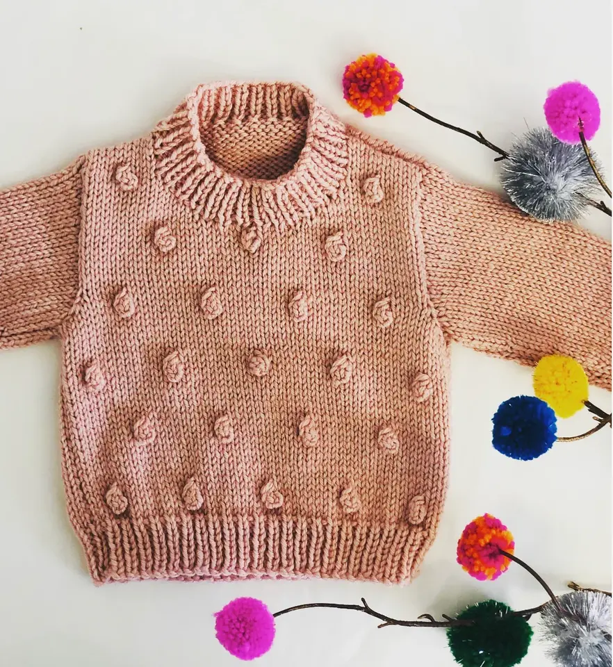 June Jumper - Knitting Pattern -DK / 8 Ply - Touch Yarns 120