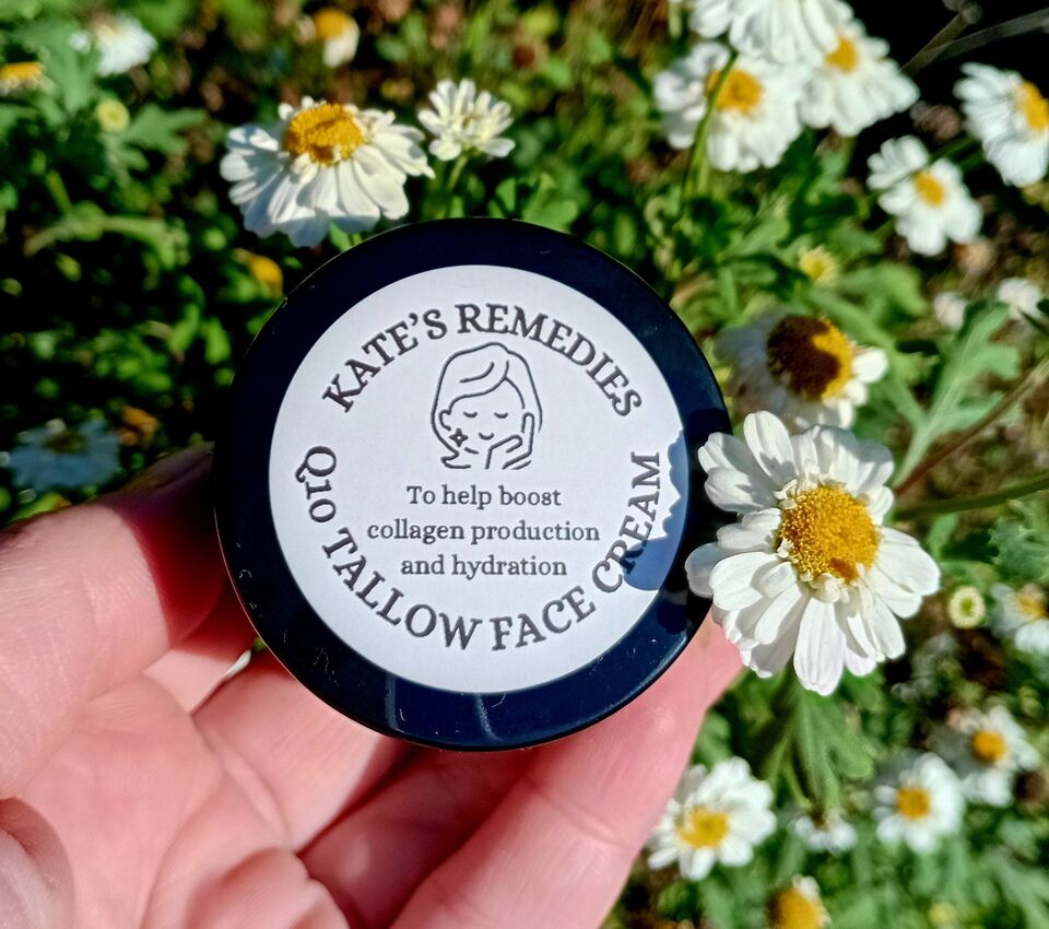 Q10 Tallow Face Cream - Kates Remedies