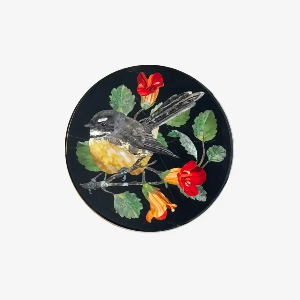 Coaster - Pietra Dura - Fantail - By Tanya Wolfkamp