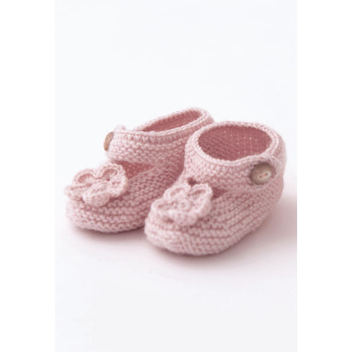 Infant Booties - Knitting Pattern - Lana Grossa