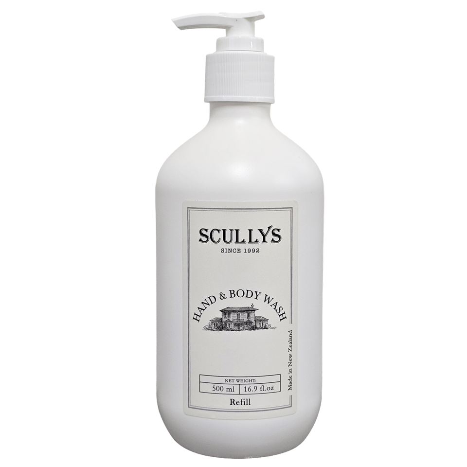 Sugarcane HDPE Bottle 500ml - refillable dispenser bottle