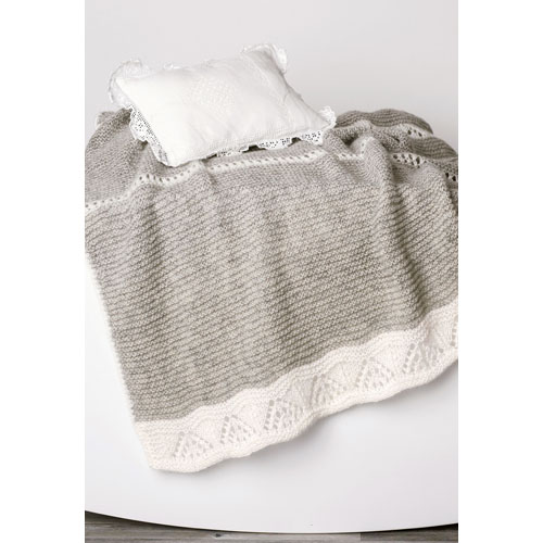Lana Grossa Eco Puno Blanket - Knitting Pattern 0222