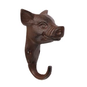 Cast Iron Hook - Pig
