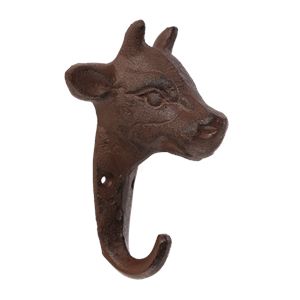 Cast Iron Hook - Cow