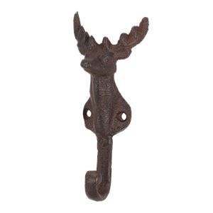 Cast Iron Hook - Deer - single hook