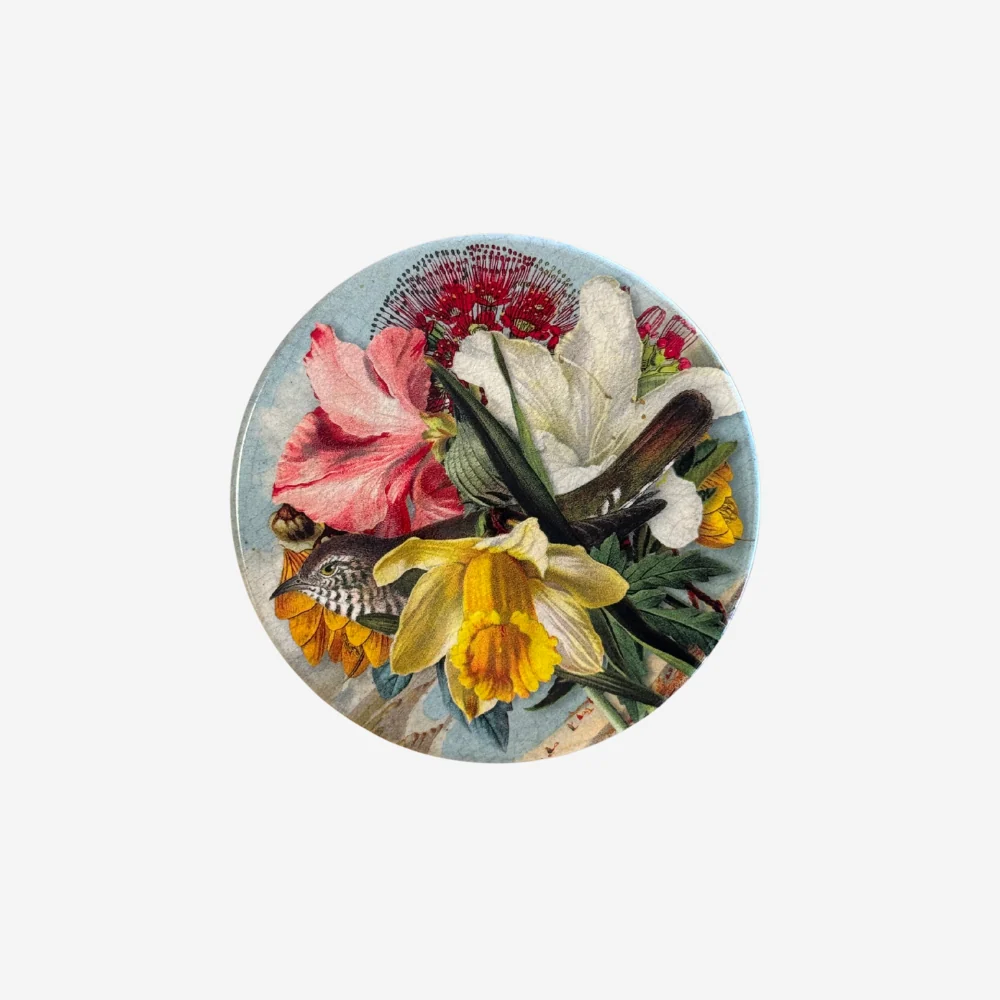 Coaster - Vintage Cuckoo - by Tanya Wolfkamp