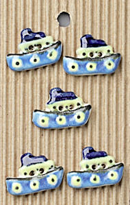 Boats - Incomparable Buttons - L77