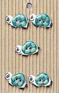 Turtles - Incomparable Buttons - L123