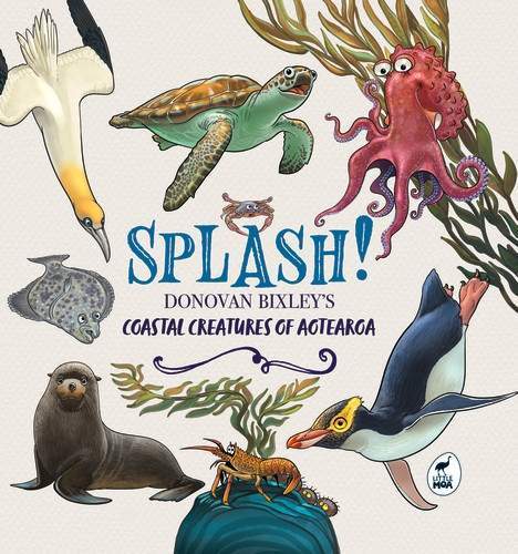 Splash - Coastal Creatures of Aotearoa - Illustrated Childrens Book