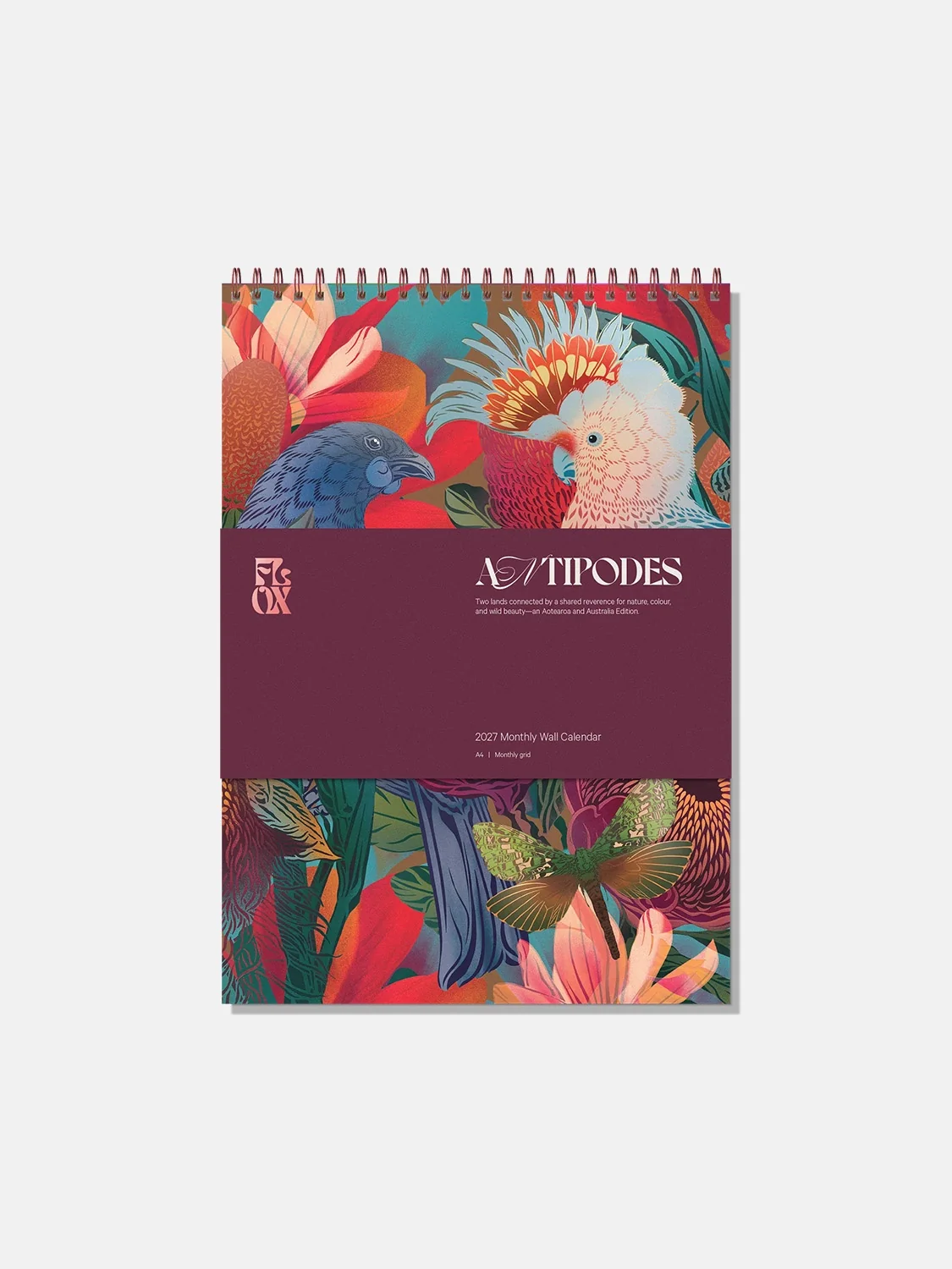 Antipodes Collection 2027 Wall Calender - By Flox