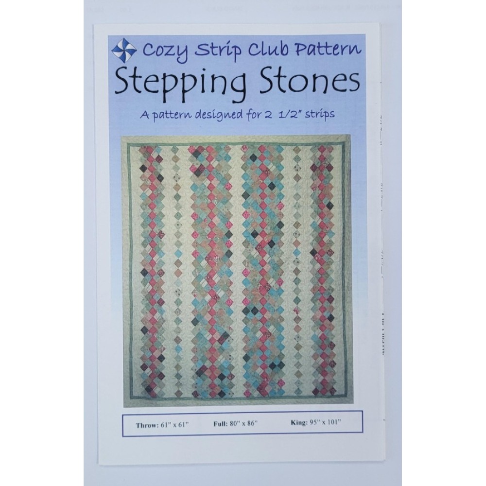 Stepping Stones Pattern - Cozy Quilt Designs