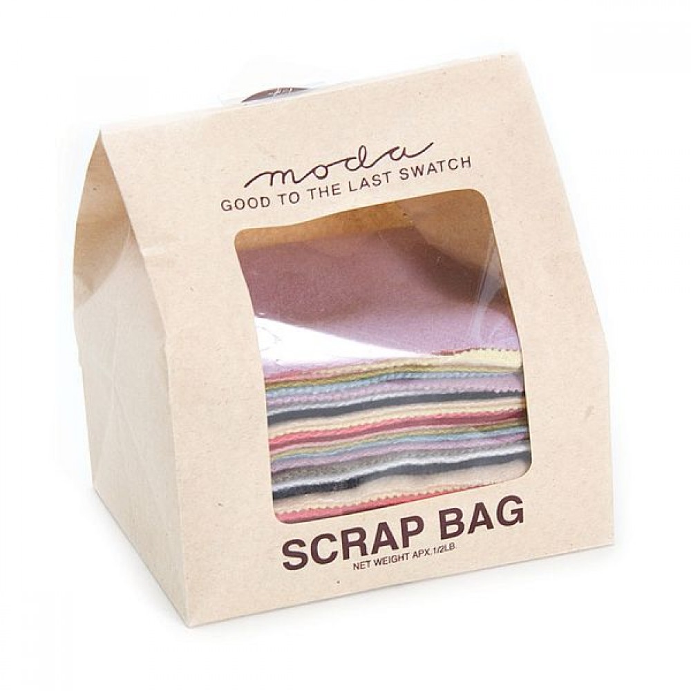 Moda Wool Scrap Bag - 225g