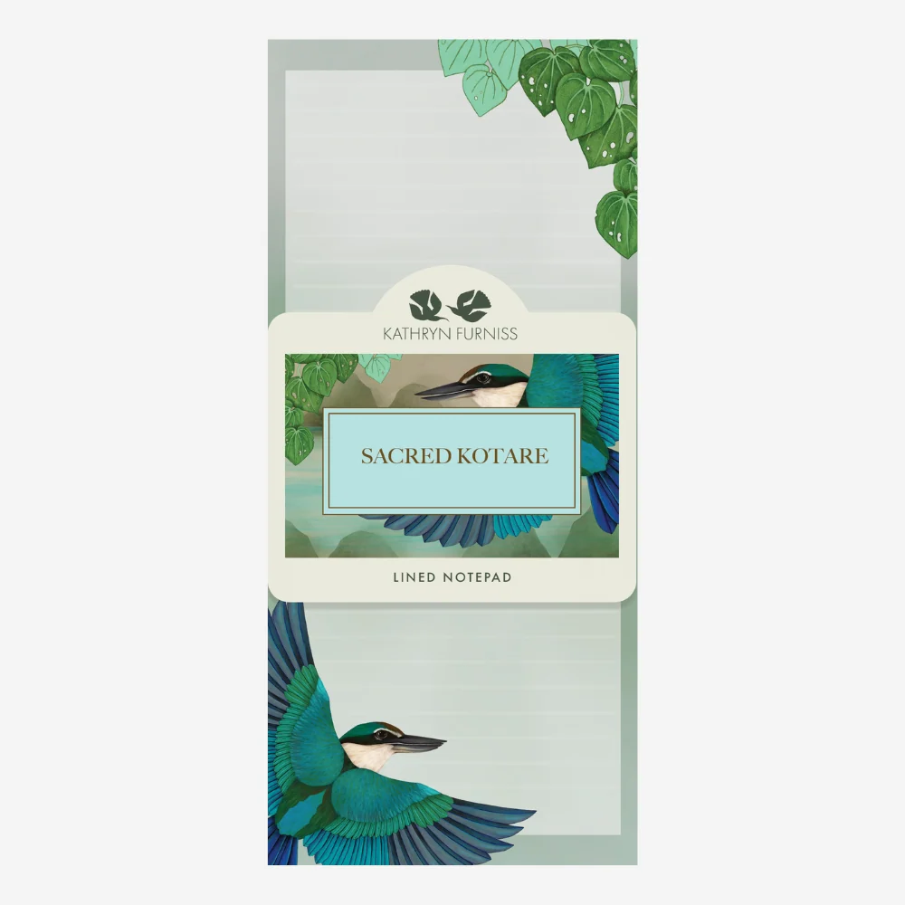 List Pad - Sacred Kotare - Kathryn Furniss