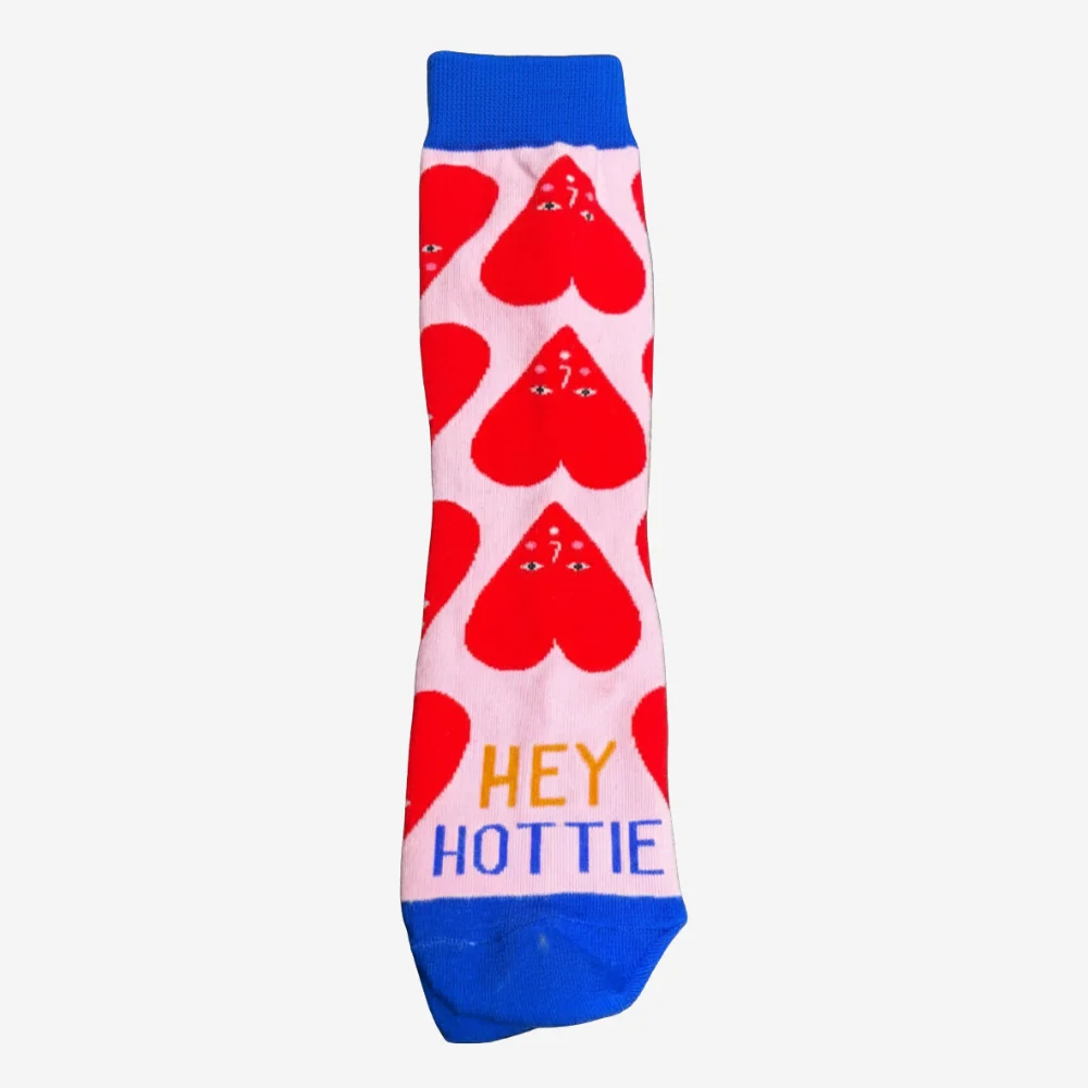 Socks - I Heart You - Hey Hottie - by Studio Soph