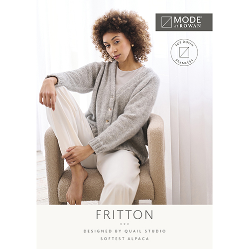 Fritton Long Cardigan Pattern - by Mode at Rowan