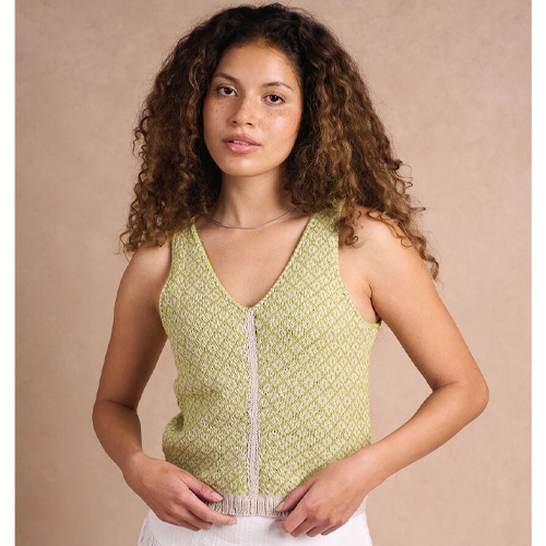 Cortado Singlet Pattern - Rowan Yarns
