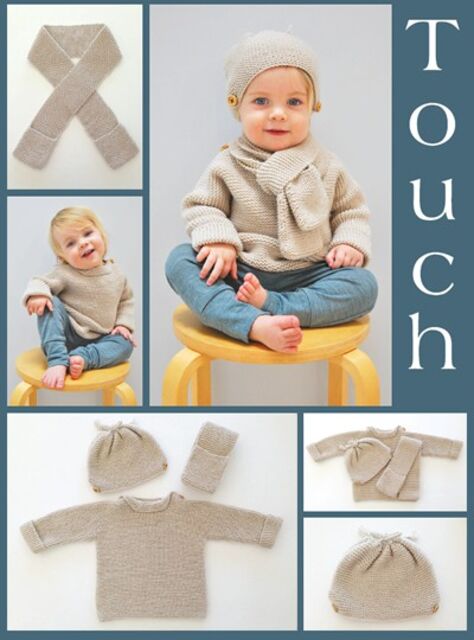 Quick n Easy Kids Set Knitting Pattern - Touch Yarns 019 - DK/8Ply