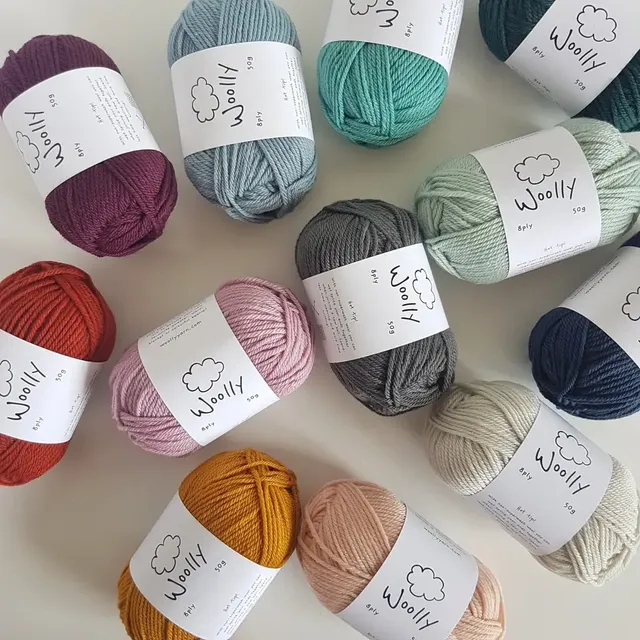 Woolly Yarn Co - Woolly - DK8 Ply