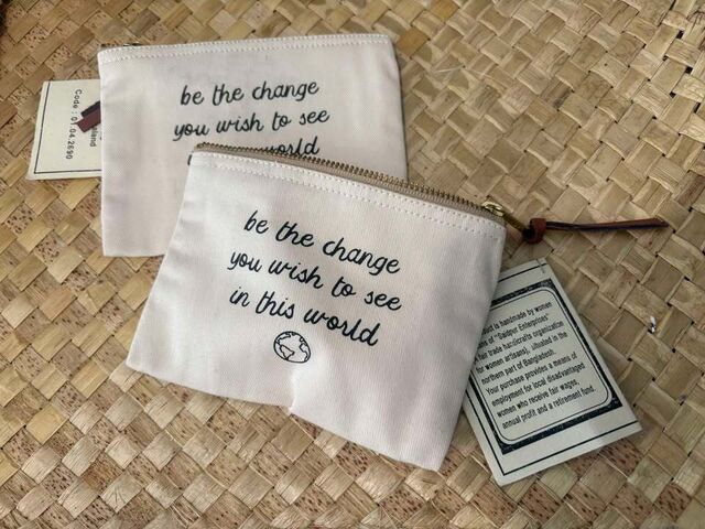 Be The Change purse