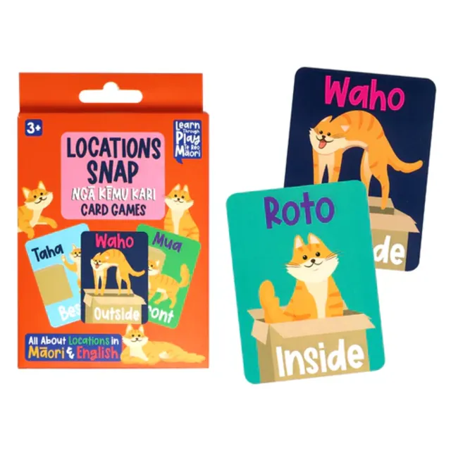Snap Card Game - Locations - Bi-Lingual