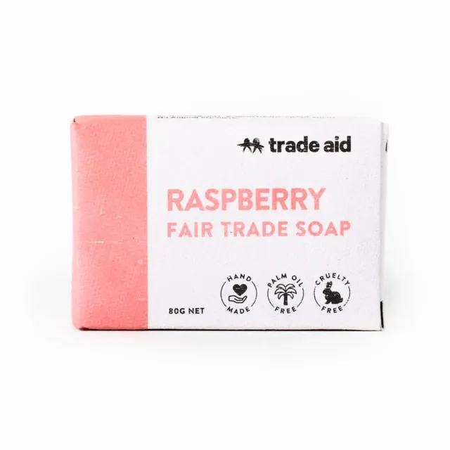 Raspberry Soap - Trade Aid (NZ)