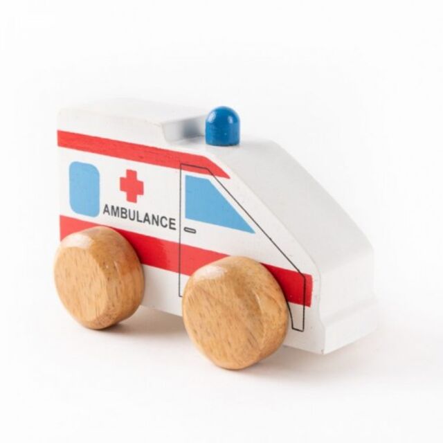 Ambulance Push Along Toy