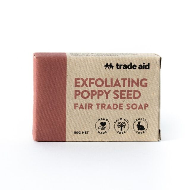 Poppy Seed Soap - Trade Aid (NZ)