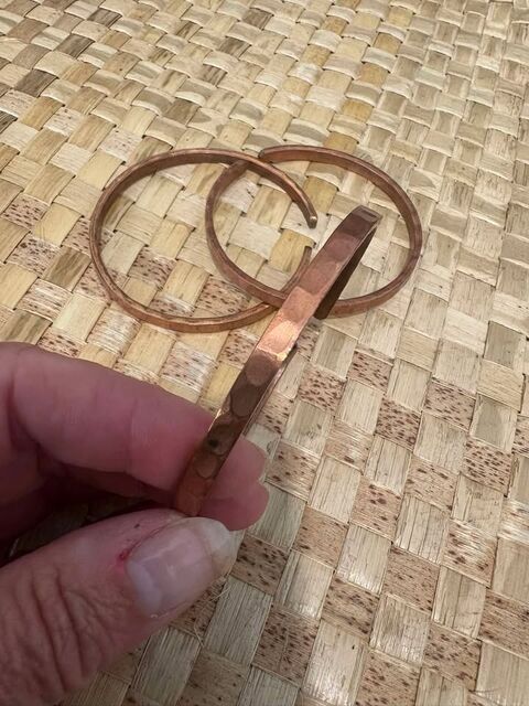 Hand Hammered Copper Bracelet