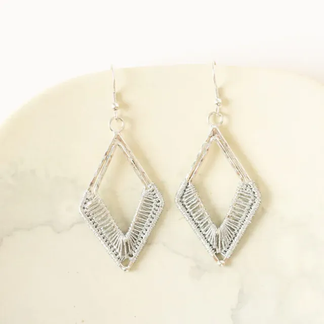 Zari Thread Earrings