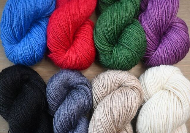 Ad Maiora Mohair Yarn- unbrushed 3 Ply / Lt 4Ply